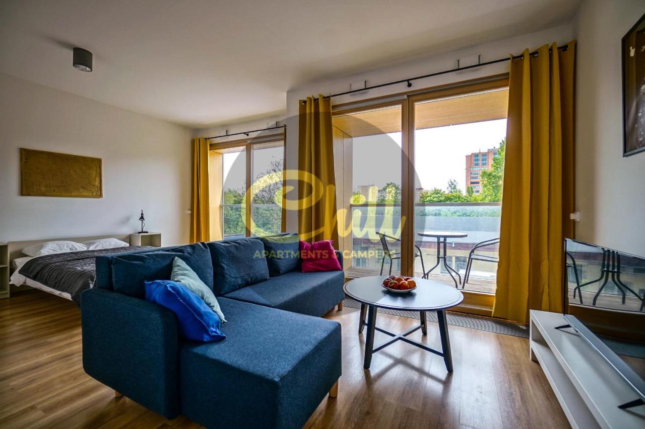 ורשה Chill Apartments Kolejowa מראה חיצוני תמונה